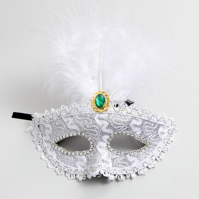 Карнавальная венецианская маска "Блеск" женская - фото 4 - id-p183860530