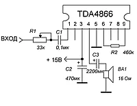 Микросхема TDA4855