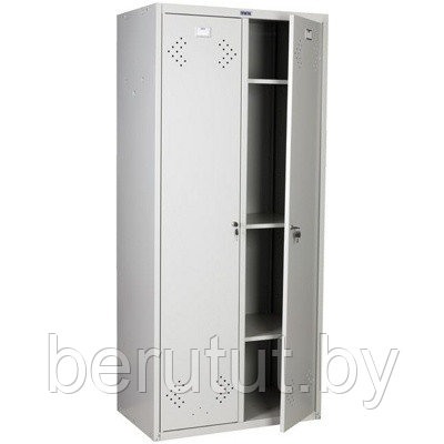 Шкаф металлический / Шкаф для раздевалок ПРАКТИК LS-21-80U для одежды - фото 4 - id-p183305000