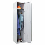 Шкаф металлический / Шкаф для раздевалок ПРАКТИК LS-21-80 для одежды, фото 7