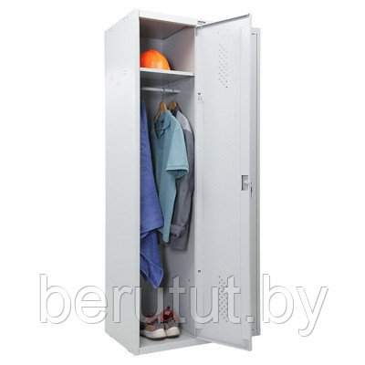 Шкаф металлический / Шкаф для раздевалок ПРАКТИК LS-21-80 для одежды - фото 7 - id-p183304994
