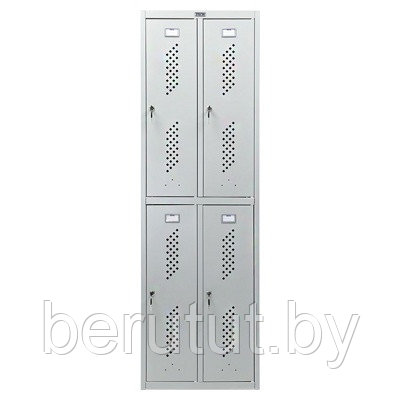 Шкаф металлический / Шкаф для раздевалок ПРАКТИК LS-22 для одежды - фото 4 - id-p183304987