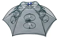 Раколовка "Зонтик", 12 входов, сетка, складная