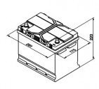 Автомобильный аккумулятор AutoPart AP571 570-031 (70 А·ч)