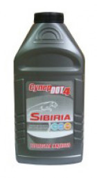 Тормозная жидкость SIBIRIA Супер DOT4 0,5л - фото 1 - id-p183864941