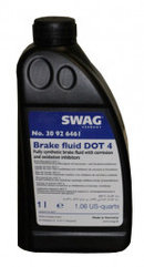 Тормозная жидкость SWAG DOT4 30 92 6461 1л