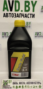 Тормозная жидкость TRW Brake Fluid DOT5.1 1л - фото 1 - id-p183864947