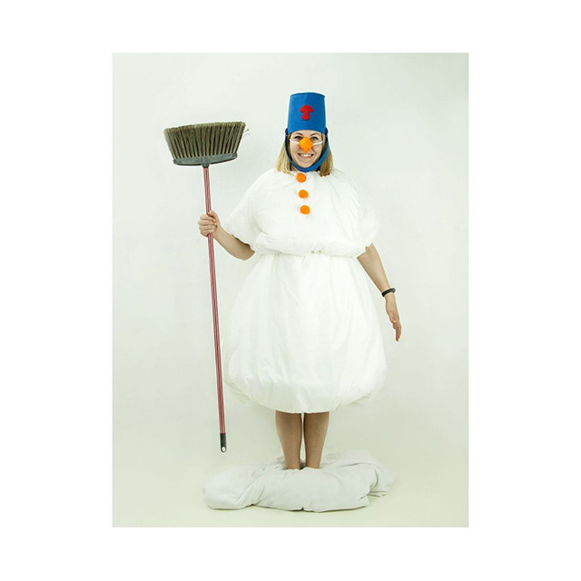 Карнавальный костюм для взрослых Снеговик 0А-00000062 / Минивини - фото 2 - id-p183869608