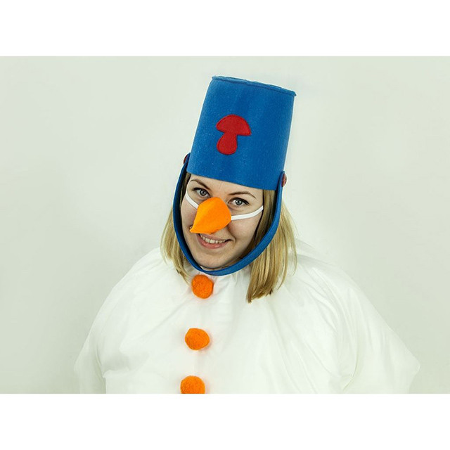 Карнавальный костюм для взрослых Снеговик 0А-00000062 / Минивини - фото 6 - id-p183869608