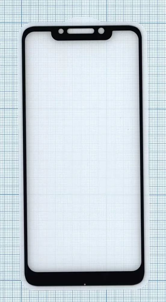 Защитное стекло "Полное покрытие" для Xiaomi Pocophone F1, черное