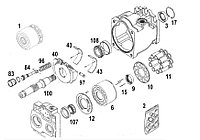 Гидронасос Sauer Danfoss JRL075