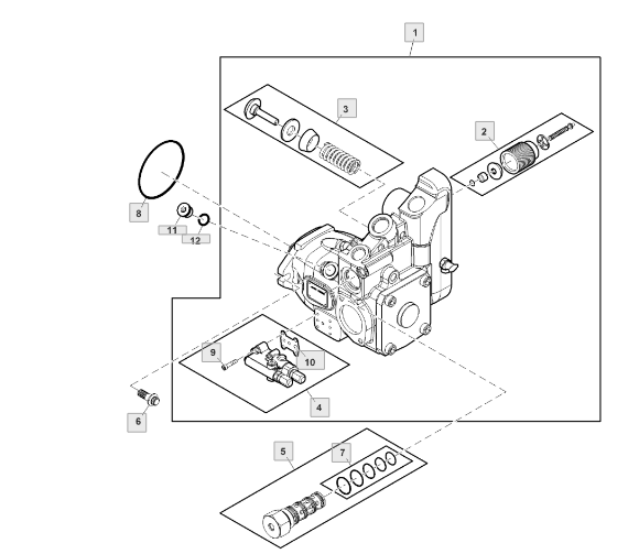 Насос RE258468 John Deere, Bosch Rexroth RE289097/RE563717/PG201104. Трактор John Deere