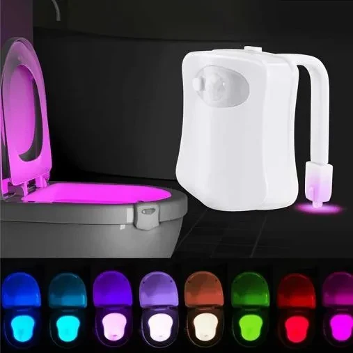 Цветная подсветка для унитаза LED с датчиком движения LIGHT BOWL