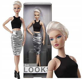 Кукла Mattel Barbie Looks c короткими волосами HCB78
