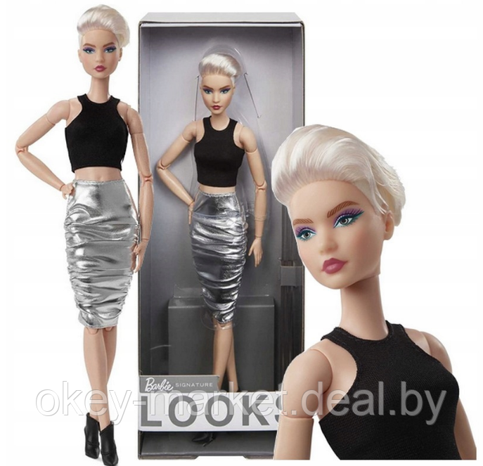 Кукла Barbie Looks c короткими волосами HCB78 - фото 1 - id-p183878516