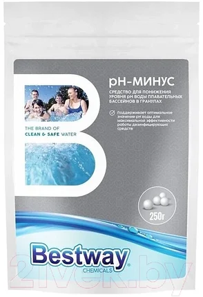 Средство для регулировки pH Bestway PH-минус PHM0.25GBW (0.25кг), фото 2