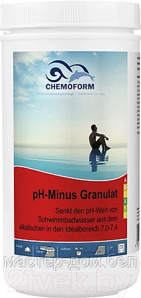 Средство для регулировки pH Chemoform pH-Mинус гранулированное (1.5кг), фото 2