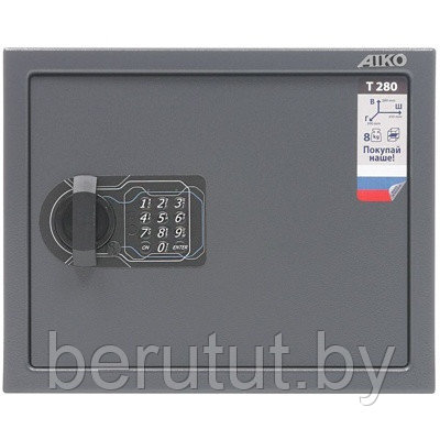 Сейф / Сейф офисный / Сейф для дома Aiko T-280 EL - фото 3 - id-p183304965