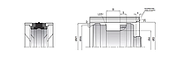 Уплотнение поршня Kastas K-18 180Х150Х35.4