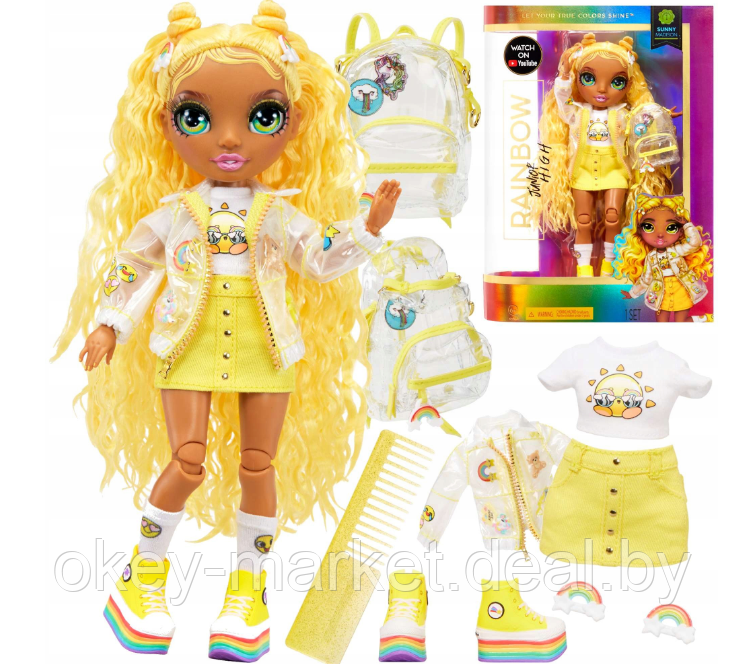 Кукла Rainbow High Скайлер Санни серия Подростки 579977 - фото 1 - id-p183899463