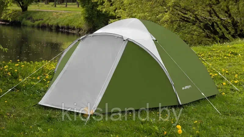 Палатка ACAMPER ACCO (95+205х180х120 см) green - фото 3 - id-p183899604