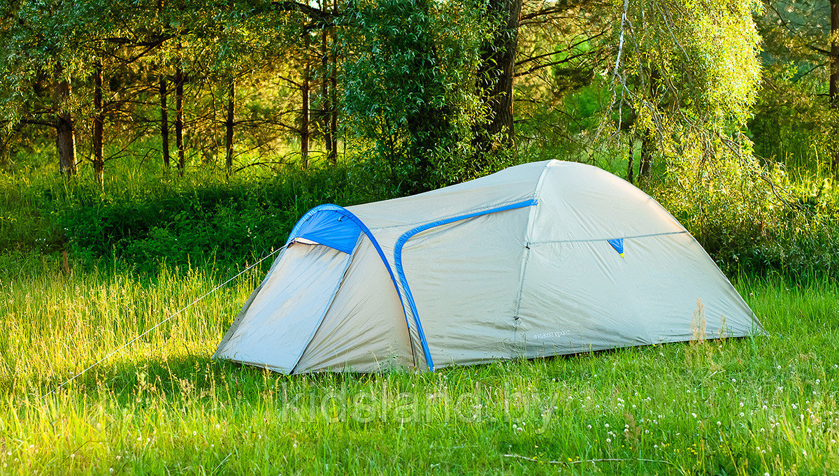 Палатка ACAMPER MONSUN (135 + 210 х 185 х 125/100 см) grey - фото 4 - id-p183901524