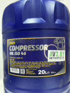 Масло Mannol Compressor Oil ISO 46 20л - фото 1 - id-p112583467