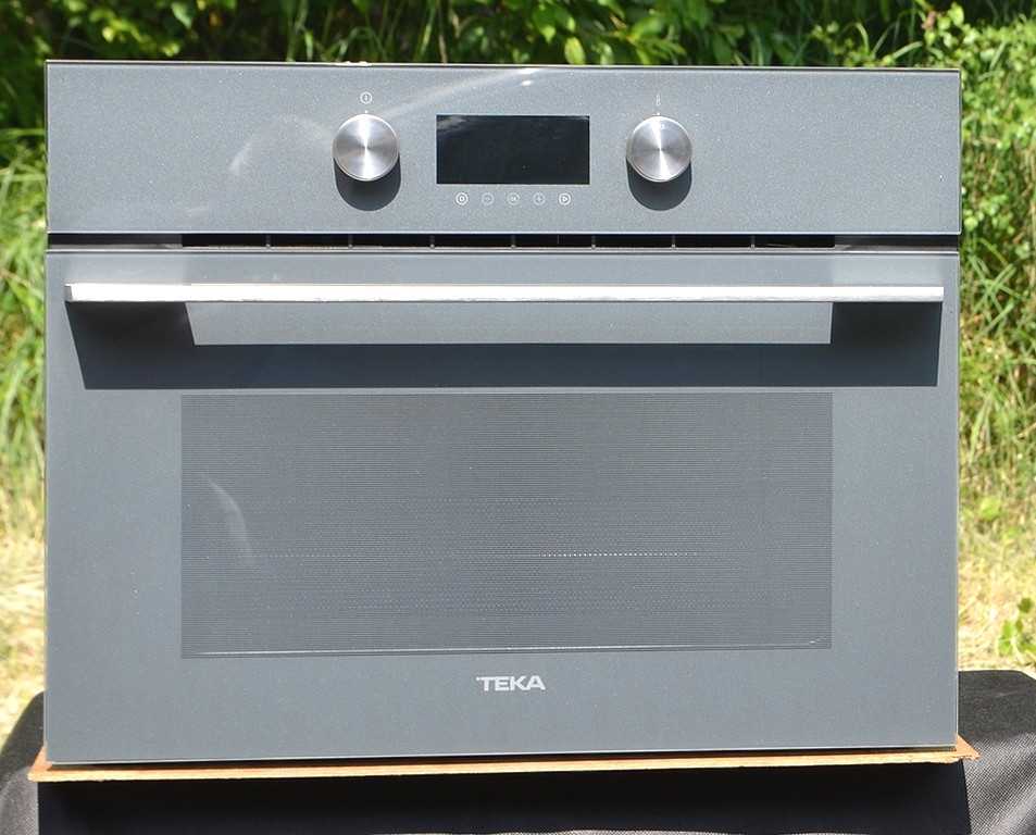 Встраиваемая микроволновая печь с грилем  BOSCH (TEKA)  MLC  8440  СЕРАЯ  45 см НОВАЯ, фото 1