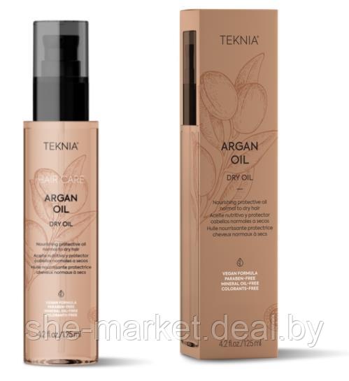 Сухое аргановое масло для волос TEKNIA ARGAN OIL, 125мл (Lakme) - фото 1 - id-p183919651