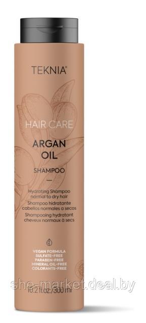 Шампунь для волос с аргановым маслом TEKNIA ARGAN OIL, 300мл, Испания (Lakme) - фото 1 - id-p183919741