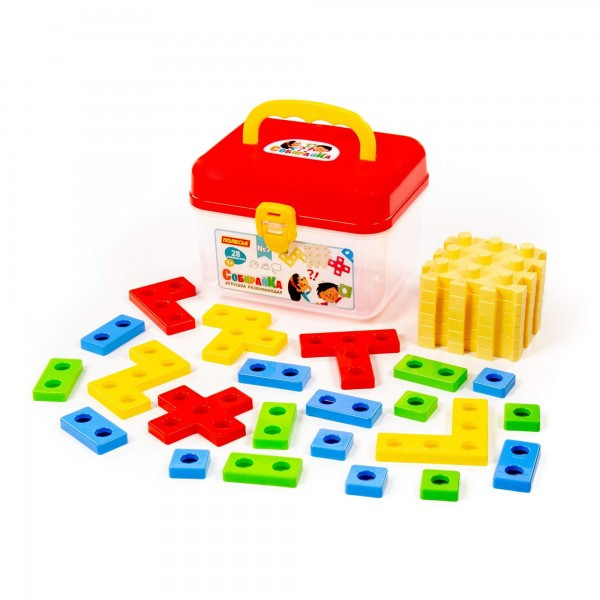 Детская развивающая игрушка "СобирайКа" №7 (28 элементов) (в чемоданчике) арт. 93950 Полесье - фото 1 - id-p183925706