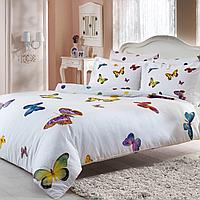 Комплект постельного белья Tivolyo home BUTTERFLY deluxe Евро