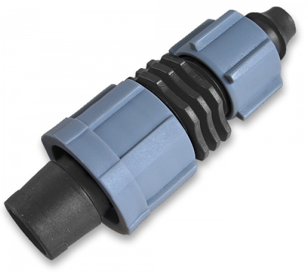 Старт-коннектор с поджимной гайкой для капельной ленты - фото 1 - id-p183939095