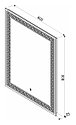 Зеркало Apollo LED 700*900, фото 3
