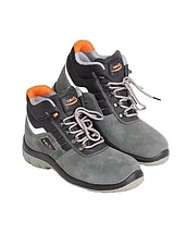 Ботинки УНИВЕРСАЛ, замша (серые), ПКП, ПУ, фото 3