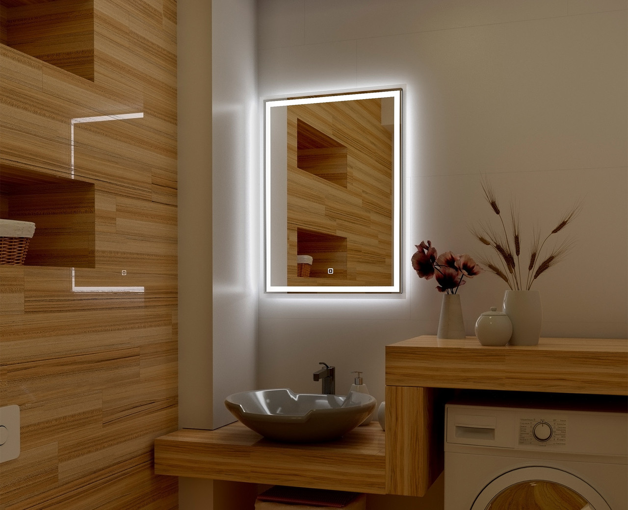 Зеркало Fancy LED 600*800