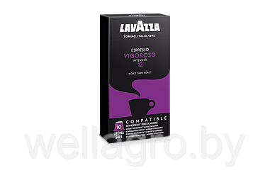 Кофе молотый в капсулах "Lavazza" ESPRESSO VIGOROSO 10 капсул