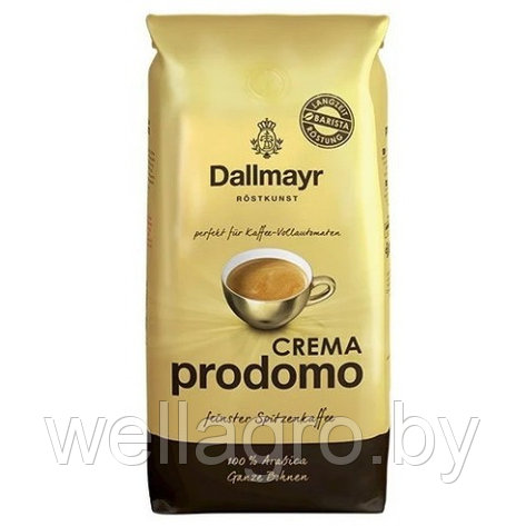 Кофе в зернах Dallmayr Crema Prodomo 1 кг, фото 2