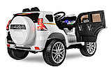 Детский электромобиль Kid's Care Toyota Land Cruiser Prado 4x4 (белый) УЦЕНКА, фото 5