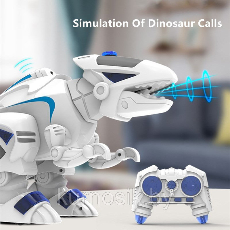 Интерактивный Робот-Динозавр Тиранозавр на р/у, свет, звук, пар ZYB-B3672 - фото 8 - id-p183952385