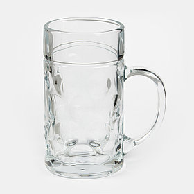 Кружка для пива 1 литр.стекло P.L.