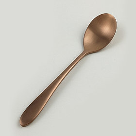 Ложка чайная ,покрытие PVD,цвет матовая медь,серия "Alessi-Copper"  P.L.