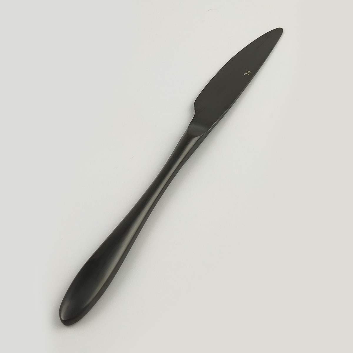 Нож столовый ,покрытие PVD,черный матовый цвет,серия "Alessi-Black" P.L. - фото 1 - id-p165372417
