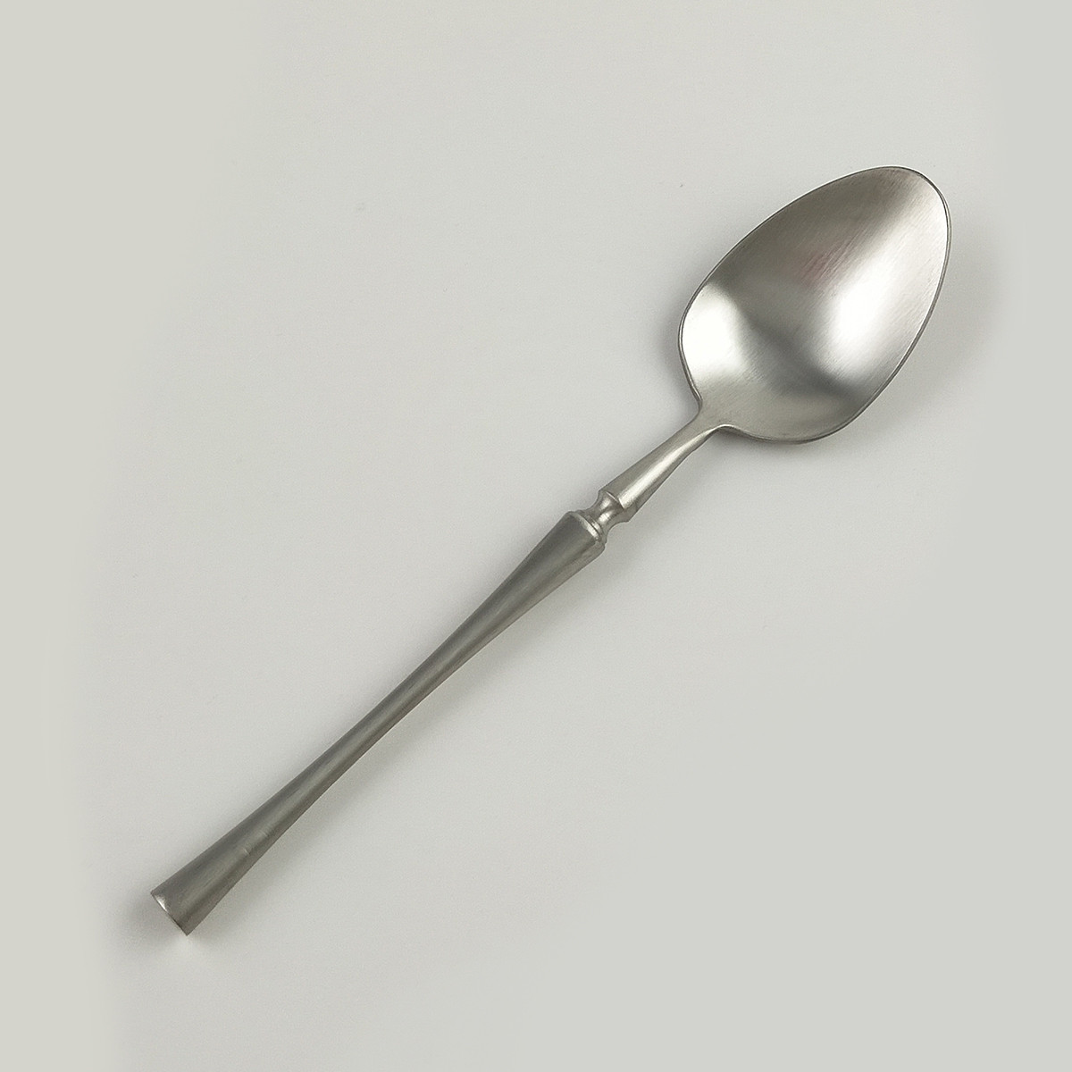Ложка чайная,серебряный матовый цвет,серия "1920-Silvery" P.L. - фото 1 - id-p165372424