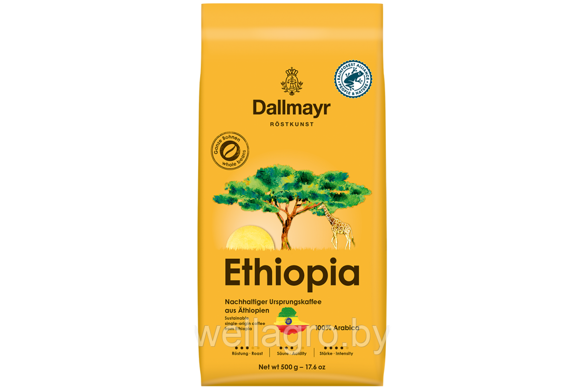 Кофе в зернах Dallmayr Ethiopia 500 г - фото 1 - id-p183953830
