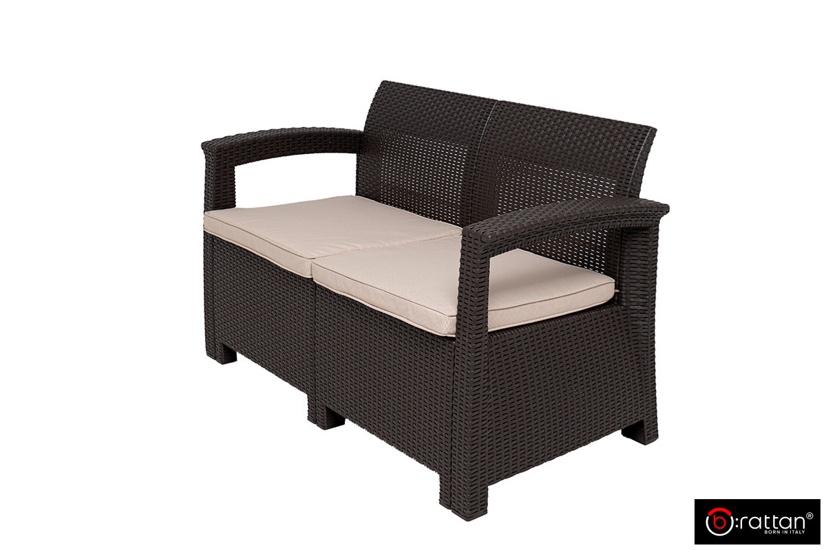 Комплект мебели Rattan Comfort 4, цвет венге - фото 2 - id-p183953829