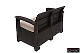 Комплект мебели Rattan Comfort 4, цвет венге, фото 3