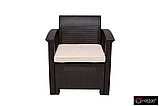Комплект мебели Rattan Comfort 4, цвет венге, фото 4