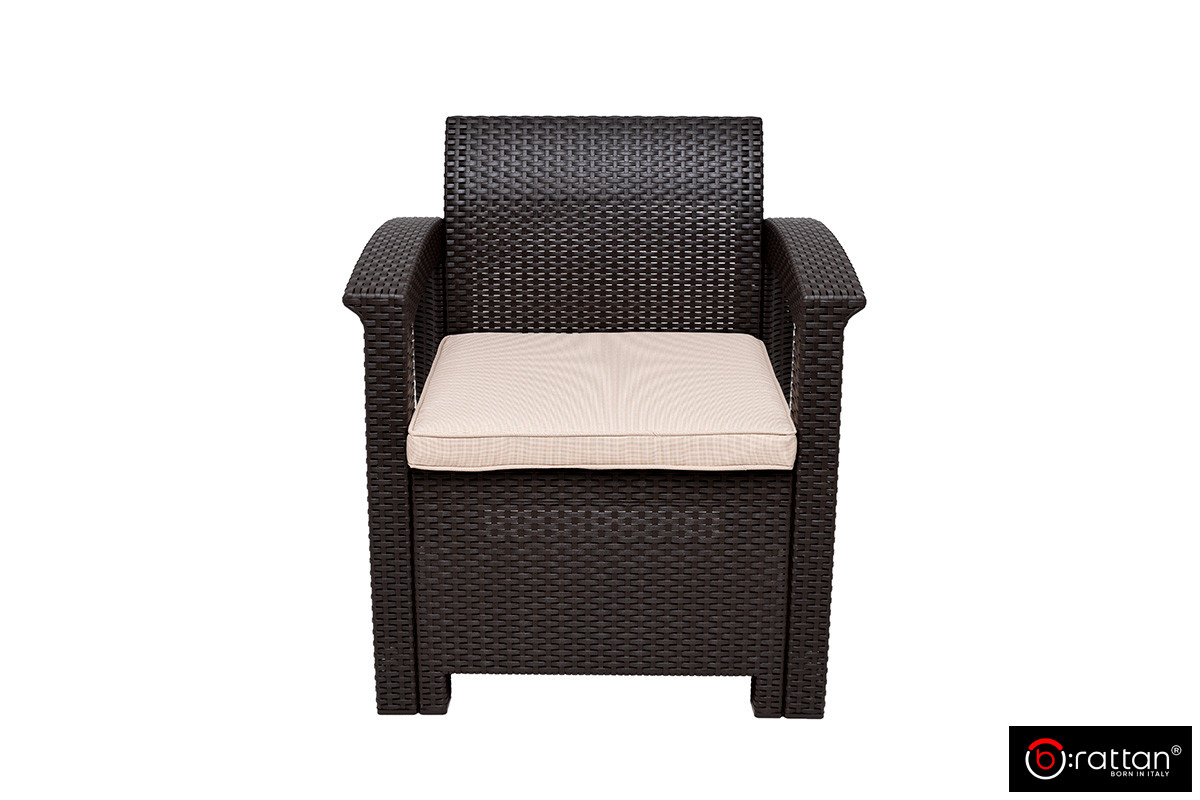 Комплект мебели Rattan Comfort 4, цвет венге - фото 4 - id-p183953829
