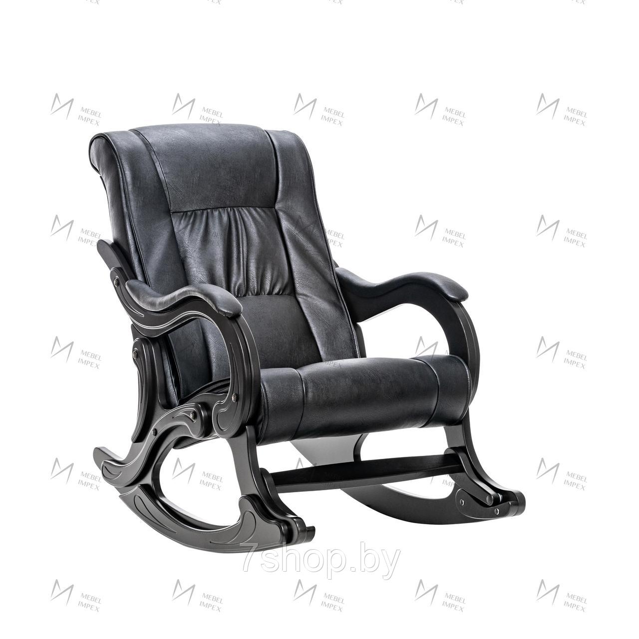 Кресло-качалка Импэкс Модель 77 каркас венге, обивка Дунди 109 - фото 1 - id-p163158545